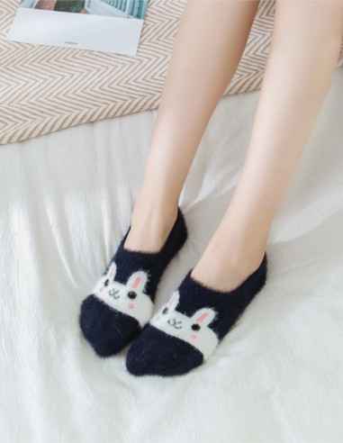 جوراب کالج موهر طرح خرگوشی