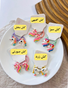 کش مو جفتی پیکسل یونیکورن 2