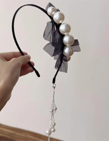 تل مجلسی مرواریدی آویزدار