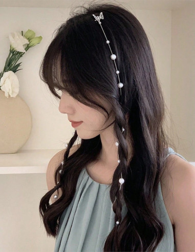 ریسه پروانه و مروارید پینترستی