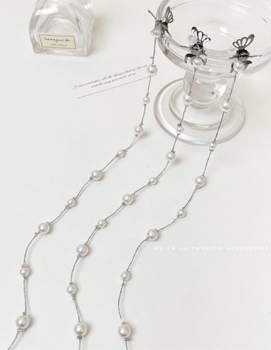 ریسه پروانه و مروارید پینترستی