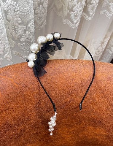 تل مجلسی مرواریدی آویزدار