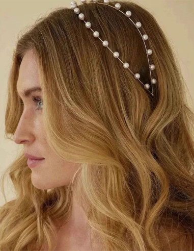 تل  مینیمال دو ردیفی مرواریدی