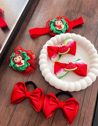 هدبند یلدایی دختر هنداونه ای