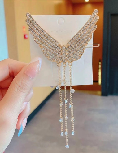 سنجاق بال فرشته طلایی