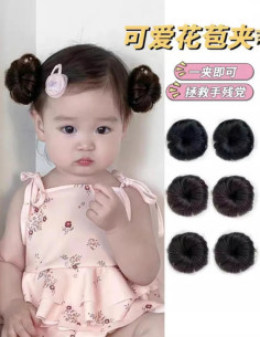 گیره مویی برای نی نی های بی مو