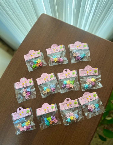 مینی کلیپس رنگی مخصوص نوزاد