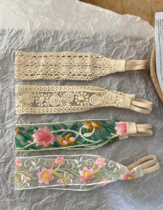 هدبند سوزن دوزی  گیپور 2