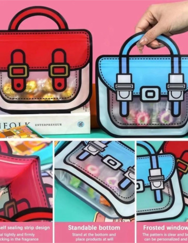 زیپ کیپ فانتزی طرح کیف