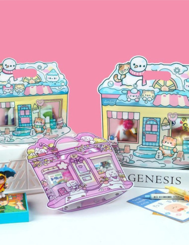 زیپ کیپ خونه زمستونی سایز بزرگ