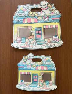 زیپ کیپ خونه زمستونی سایز کوچک