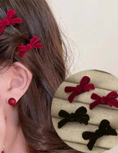 مینی گیره پاپیونی مخمل 2