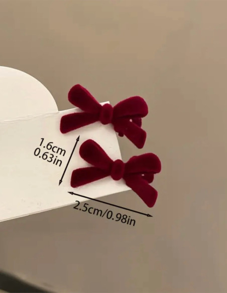 مینی گیره پاپیونی مخمل