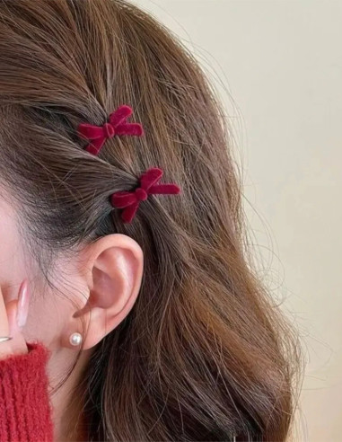 مینی گیره پاپیونی مخمل