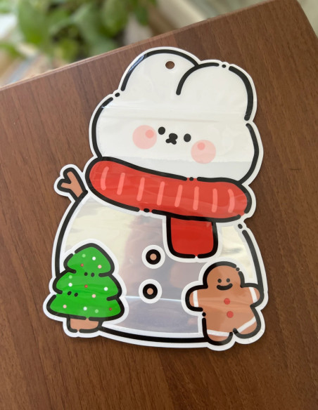 زیپ کیپ فانتزی آدم برفی