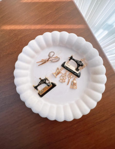 گل سینه چرخ خیاطی بدون آویز