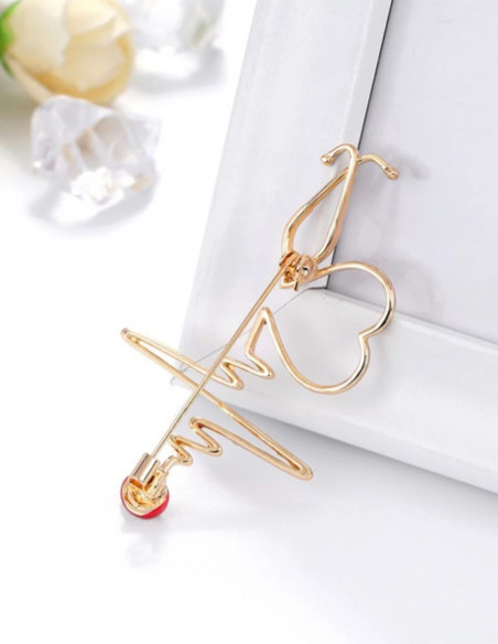 سنجاق سینه ضربان قلب