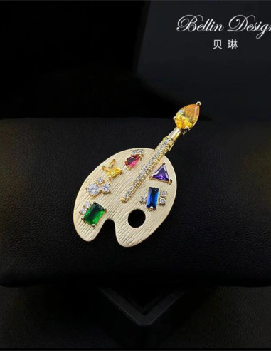 گل سینه پالت رنگ