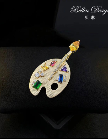 گل سینه پالت رنگ