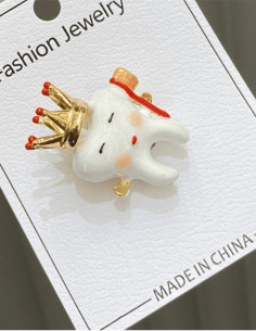 گل سینه دندان تاج طلایی 2