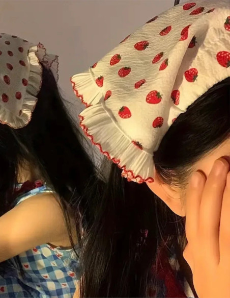 اسکارف توت فرنگی