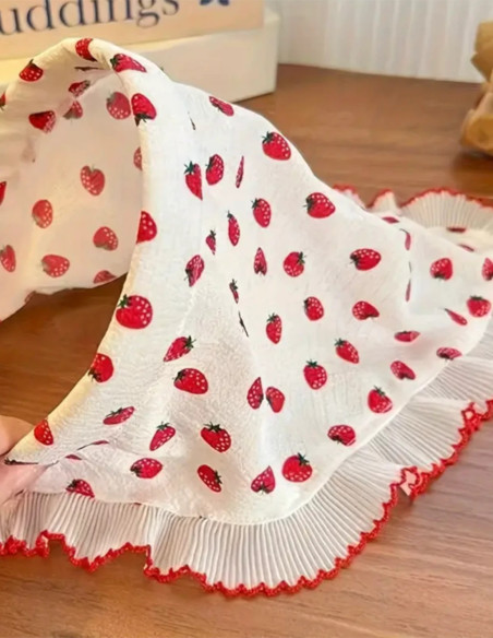 اسکارف توت فرنگی