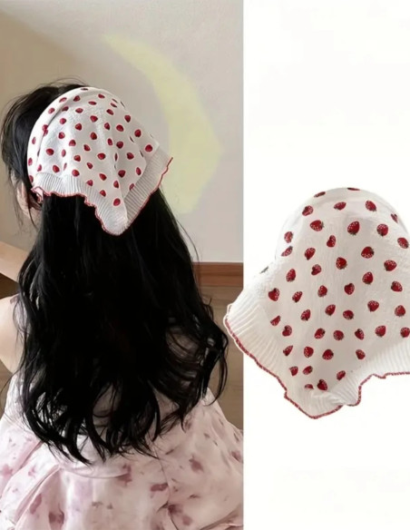 اسکارف توت فرنگی