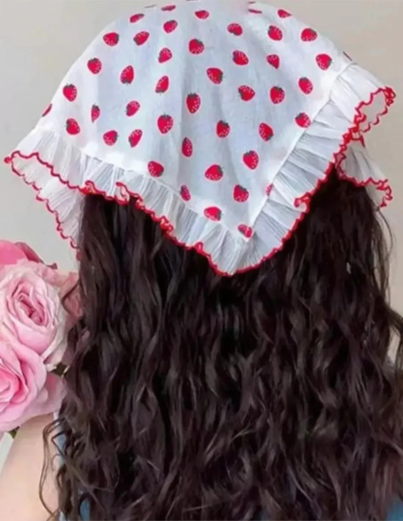 اسکارف توت فرنگی