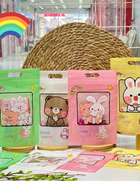 زیپ کیپ خرس و خرگوش فانتزی