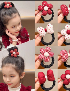 مینی اسکرانچی گل و پاپیون 2