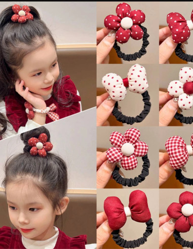 مینی اسکرانچی گل و پاپیون