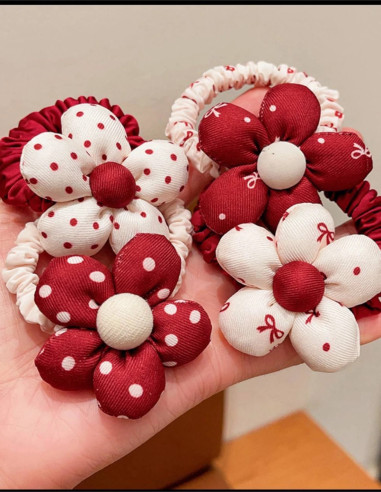 مینی اسکرانچی گل و پاپیون