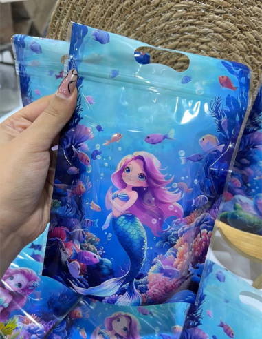 زیپ کیپ طرح پری دریایی