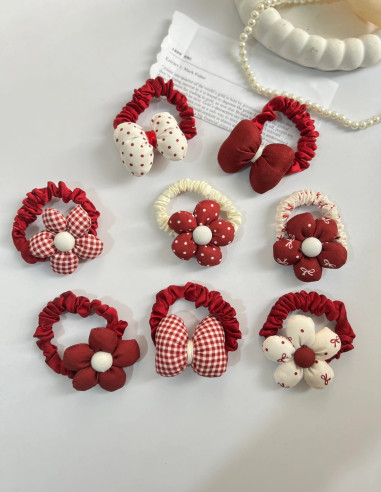 مینی اسکرانچی گل و پاپیون