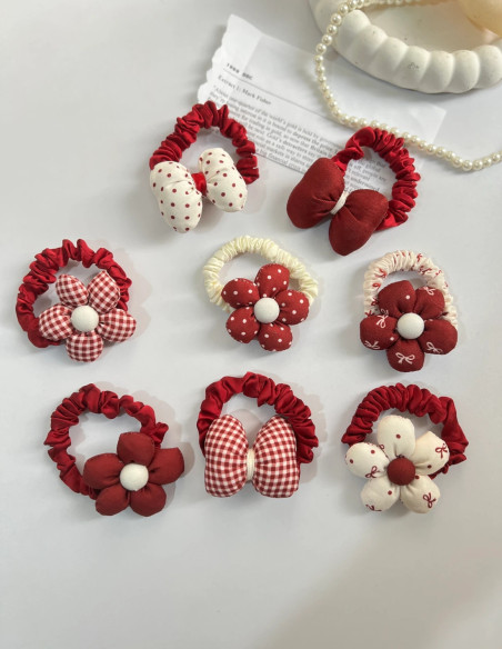 مینی اسکرانچی گل و پاپیون