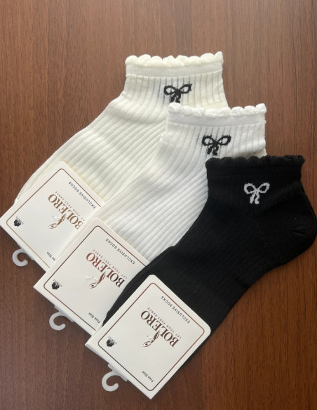 جوراب مچی توری پاپیون