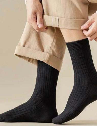 جوراب نیم ساق کبریتی مشکی