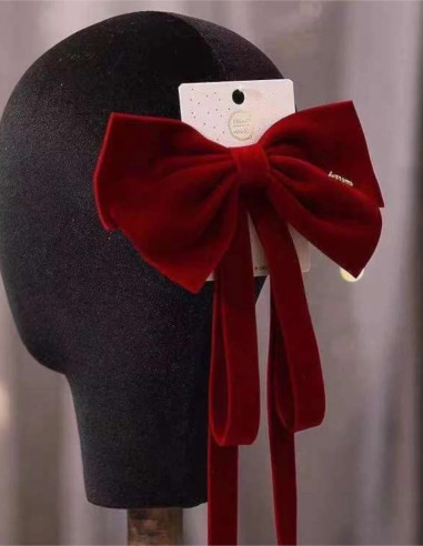 گیره فرانسوی پاپیون قرمز