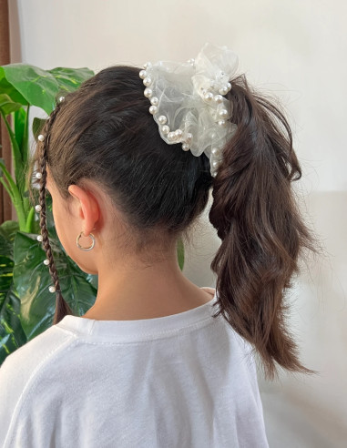 کش مو حریر مرواریدی