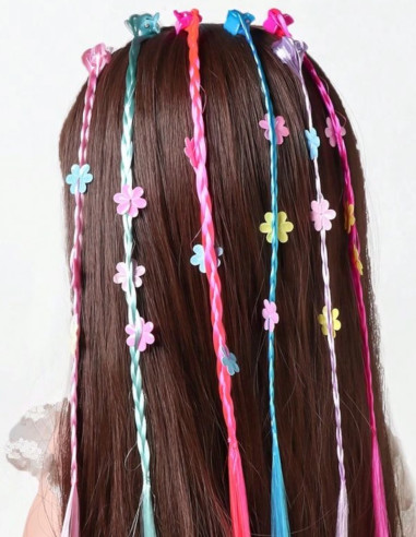 موی رنگی بافت پیکسلدار