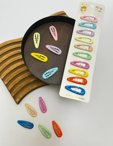 گیره تق تقی اشکی لبه دالبر