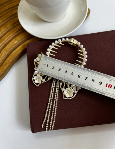 گیره گوجه ای طرح پاپیون